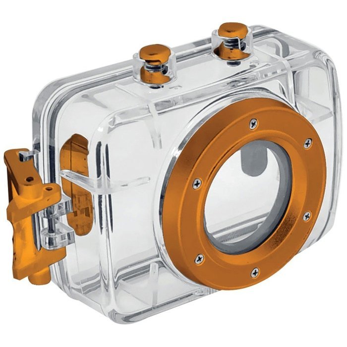 1 - 5.0 Megapixel 720p Sport Action Camera with 2" Touchscreen (Orange), 2" touchscreen for video playback & settings... N9