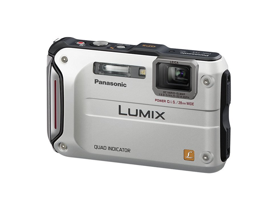 Panasonic Lumix TS4 12.1 TOUGH Waterproof Digital Camera with 4.6x Optical Zoom (Silver) N11