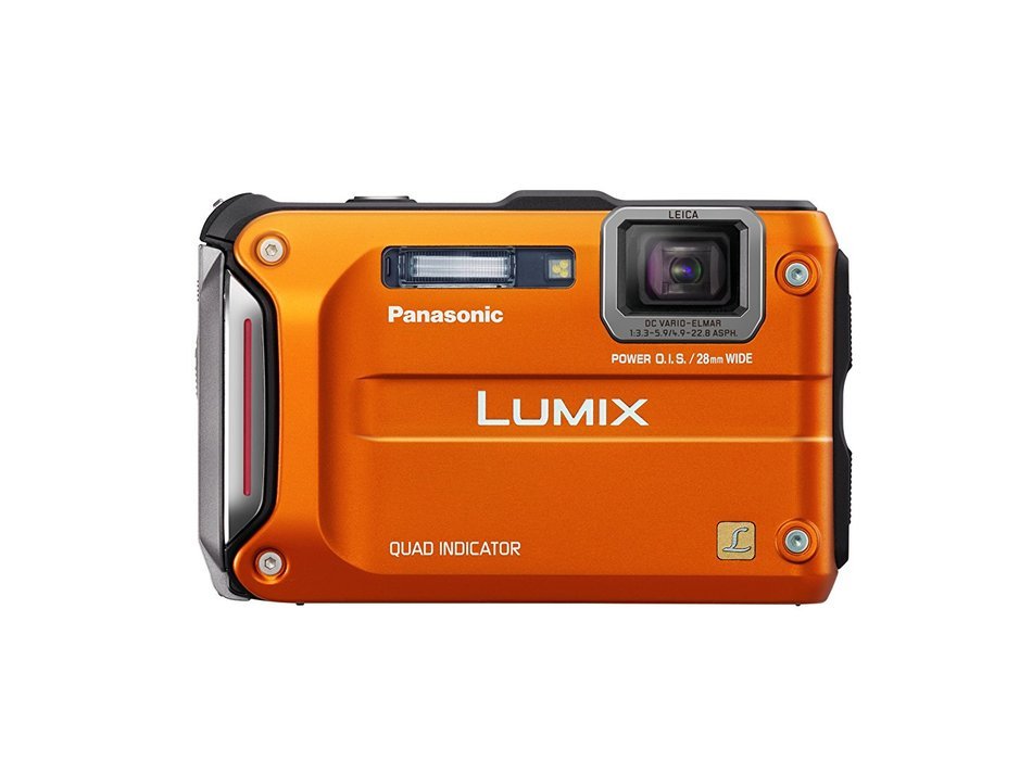 Panasonic Lumix TS4 12.1 TOUGH Waterproof Digital Camera with 4.6x Optical Zoom (Silver) N13