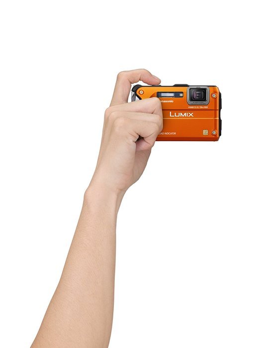 Panasonic Lumix TS4 12.1 TOUGH Waterproof Digital Camera with 4.6x Optical Zoom (Silver) N15