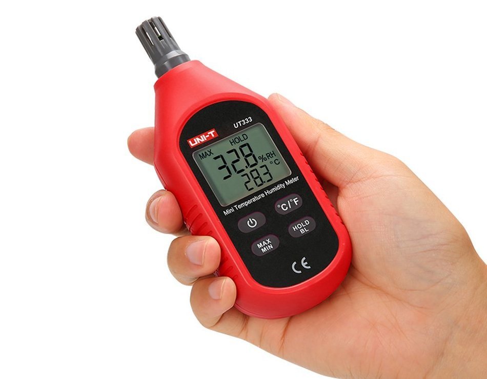 UNI-T UT333 Mini Digital Air Temperature and Humidity Meter N3