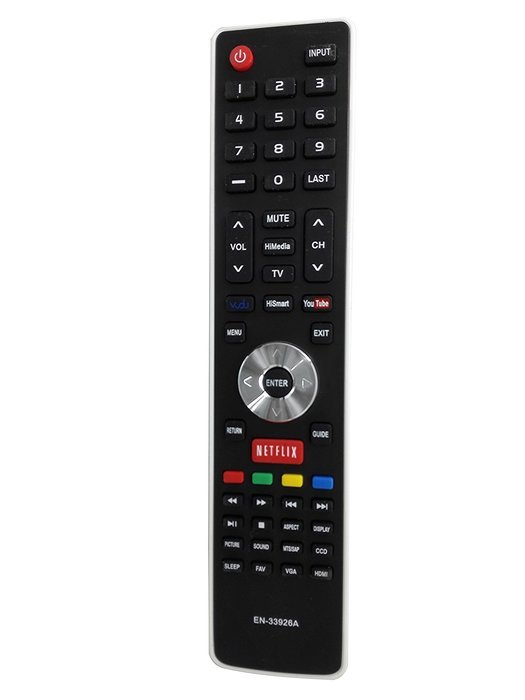 econtrolly New Replaced Remote EN-33926A for Hisense Smart TVs 32K20DW 32K20W 40K366WN 50K610GWN 55K610GWN 40H5...