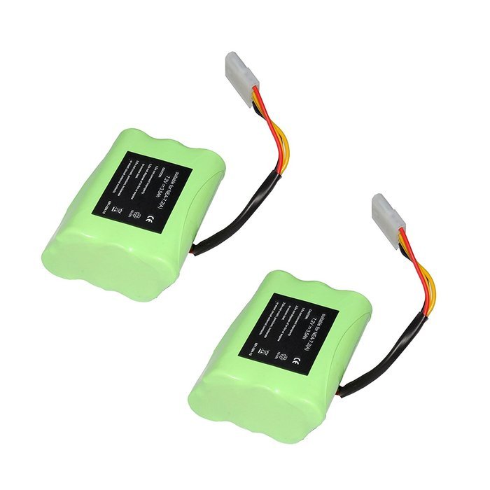 2pcs 7.2V 3500mAh Ni-Mh Cleaner Battery for Neato VX11 VX21 VX15 VX12