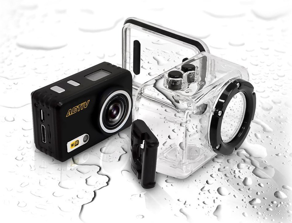 Sound Around GDV288BK HD Video Recording Gear Pro ACTIV Full HD 1080p Hi-Res Mini Sports Action Camera and Camcorder... N6