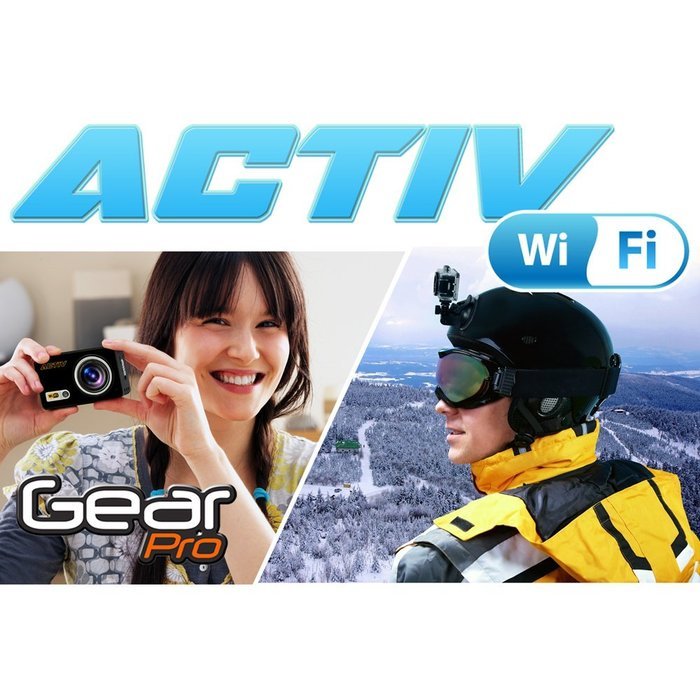 Sound Around GDV288BK HD Video Recording Gear Pro ACTIV Full HD 1080p Hi-Res Mini Sports Action Camera and Camcorder... N7