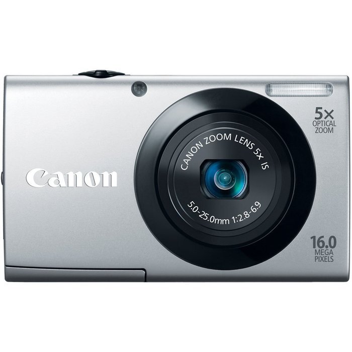 Canon PowerShot A3400 IS 16.0 MP Digital Camera with 5x Optical Image Stabilized Zoom 28mm Wide-Angle Lens with... N16