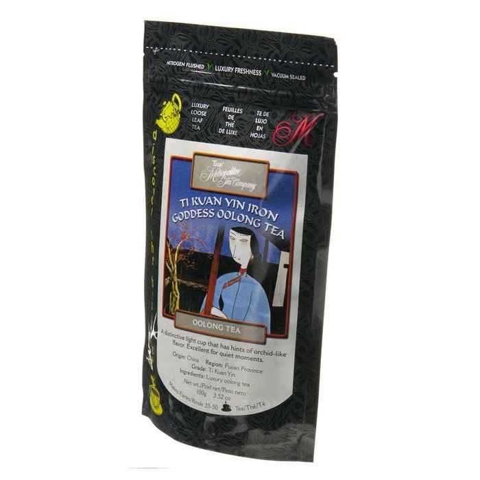 Metropolitan Tea Discovery Loose Tea Pack, Ti Kuan Yin Iron Goddess Oolong, 100gm