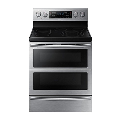 Samsung NE59J7850WS 30 Self-Cleaning Freestanding Electric Double Range