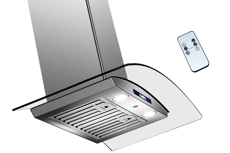 AKDY 36" Wall Mount Range Hood AZ-D05-90 Stainless Steel Vent Hood W/Remote