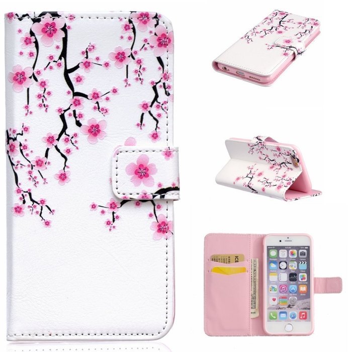 UNEXTATI iPhone 6 / iPhone 6s Case, Premium Wallet Case with Black Cover, Card Slot, Kickstand Function, Magnetic... N24