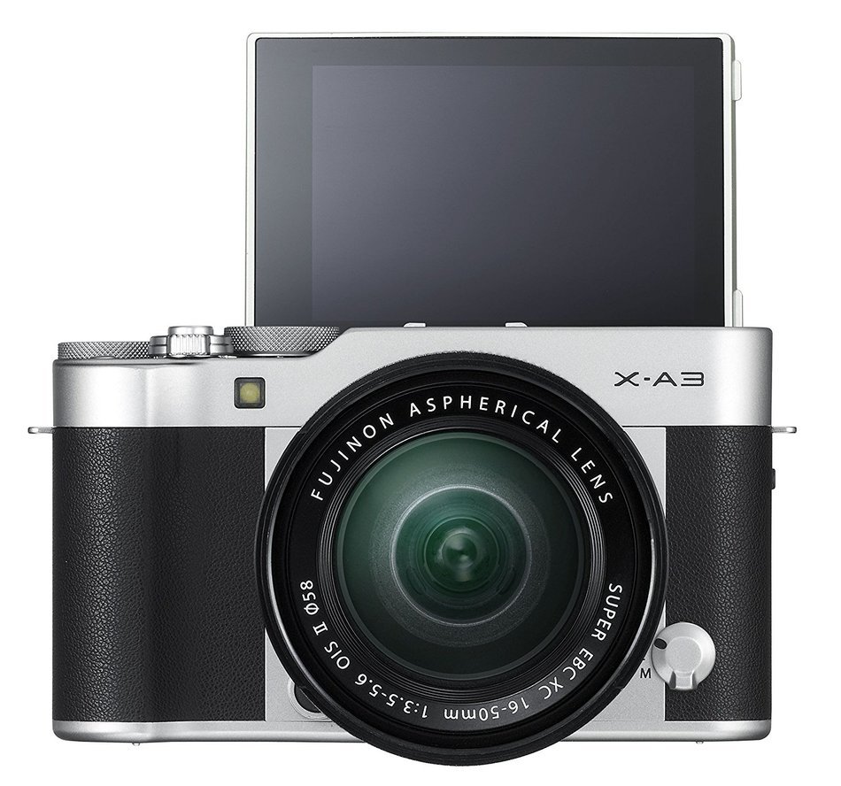 FUJIFILM X-A3 lens kit [silver][International Version, No Warranty] N3