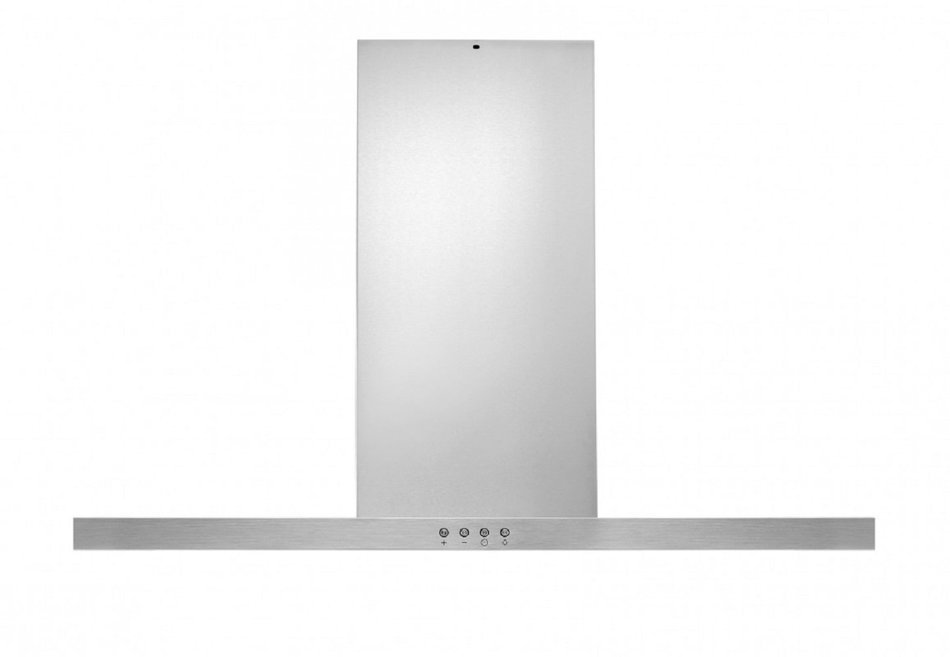 Ancona Rectangle Island Stainless Steel 600 CFM Range Hood, 36-Inch