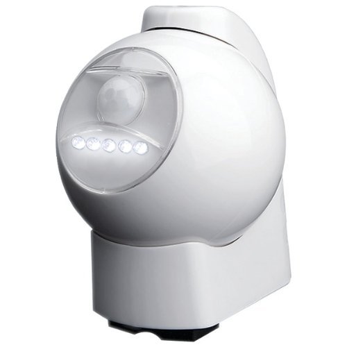 New MAXSA INNOVATIONS 40231 Motion-Activated LED Outdoor Light (White)