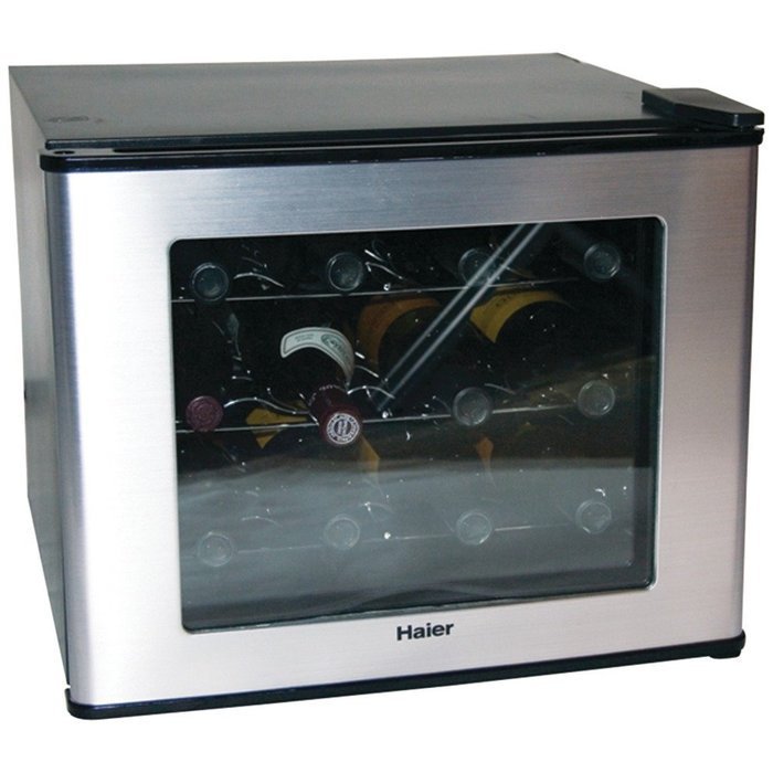 Haier HVTM12BSS 12-Bottle Wine Cellar with Electronic Controls