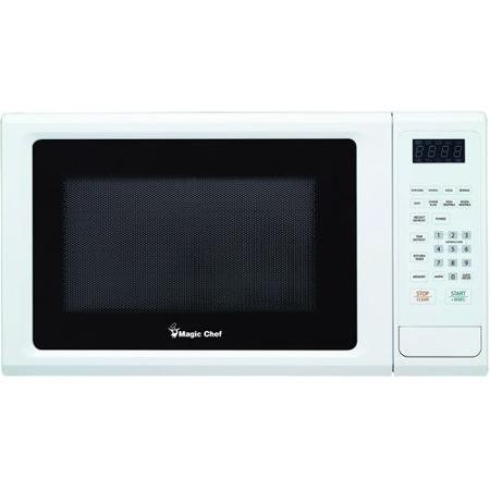 Digital Microwave 1.1-cubic Foot White Finish 1,000 Watts with 10 Power Levels