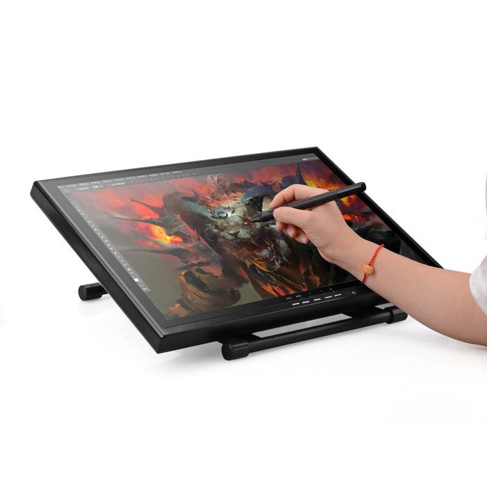 Ugee 19" Graphics Drawing Pen Display Monitor with 2 Original Rechargeable Pens, 2 USB Cables... N4