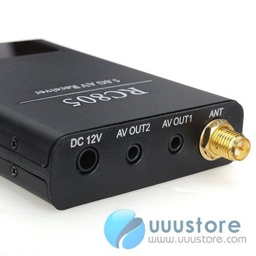 FPV RC Boscam RC805 FPV 5.8Ghz 5.8G 8CH 8Channel Wireless A/V Video Audio Receiver (RX) RC805 with digital channel... N3