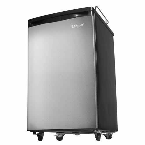 EdgeStar Ultra Low Temp Stainless Steel Refrigerator for Kegerator Conversion N2