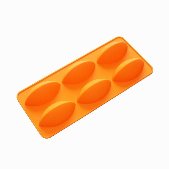 X-Haibei Dumpling Cake Chocolate Ice Cream Football Gelatin Soap Silicone Mold Supplies