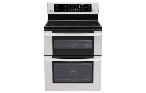 LG LDE3031ST 30" Stainless Steel Electric Smoothtop Double Oven Range