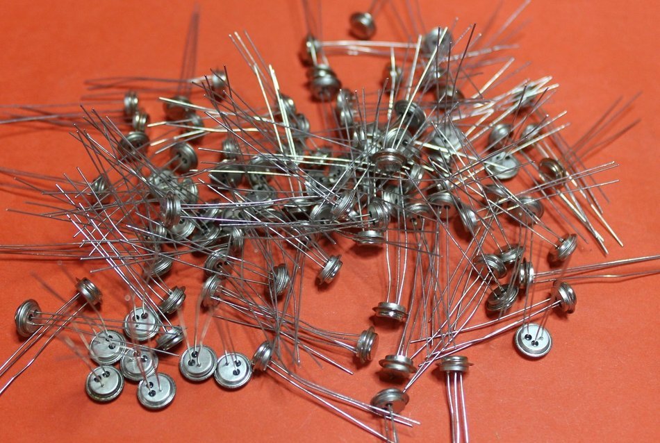 Transistors silicon KT312A analogue 2N702 USSR 10 pcs