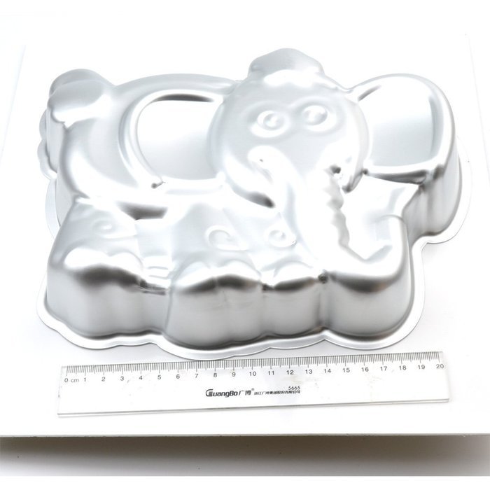 GXHUANG 10-INCH Aluminum Alloy Cake Baking Mold Springform Pan (Elephant),for Anniversary Birthday Christmas New...