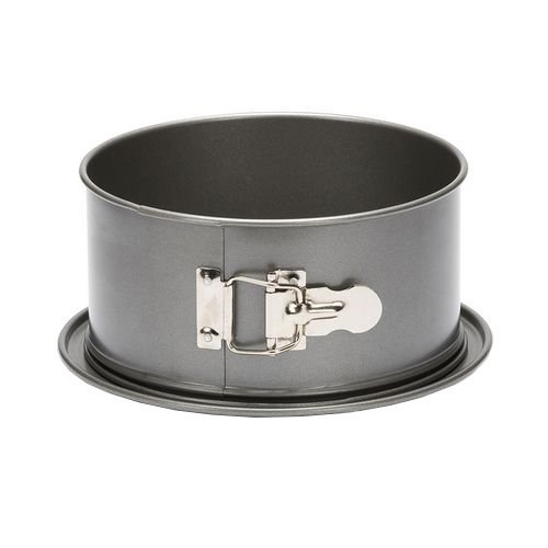 Patisse Carat Round Springform Cake Pan with High Ring Heavy Duty Double Non-Stick Coating, Dark Grey Metallic