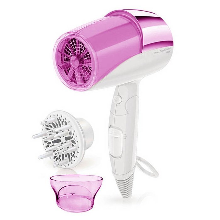 Generic 1875W Conditioning Hair Dryer- Light Pink