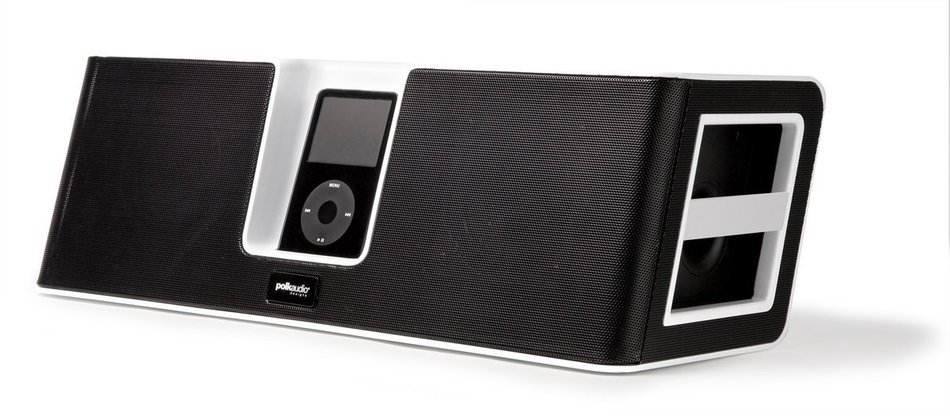 Polk Audio miDock Studio iPod Speaker System (Black/White)