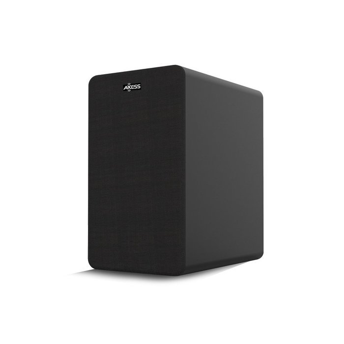 AXESS 2.1 Soundbar with Wired Subwoofer 2.1-Channel Home Theater Speaker System, Black (SBBT1211) N2