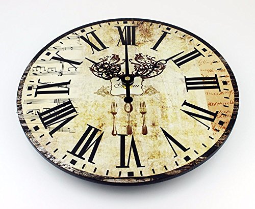 Kitchen decorative wall clocks absolutely silent fashion wall watches home decor clock N4