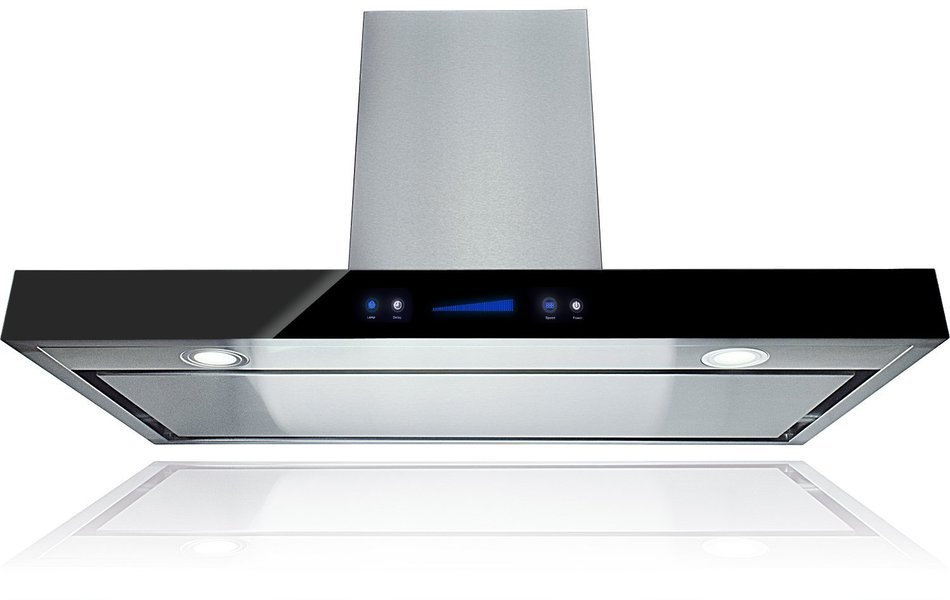 AKDY 30" Kitchen Wall Mount Stainless Steel Range Hood AZ-62750PS3 w/Flat Baffle Filters