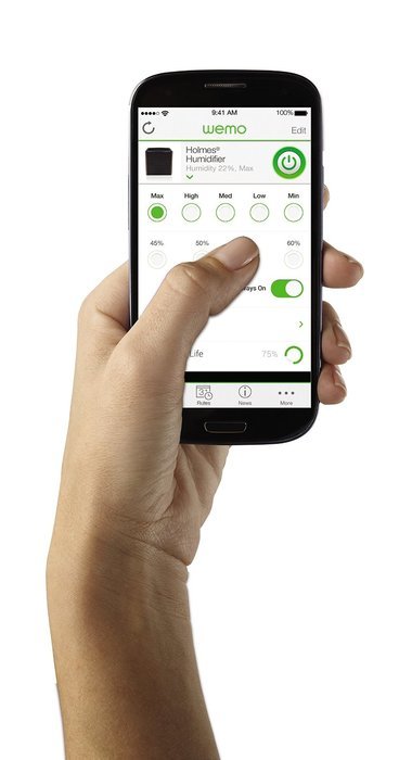 Holmes Smart Wifi-Enabled WeMo Whole Home Humidifier, HCM3888C N6