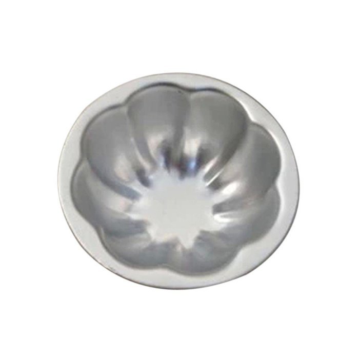 DUFUSTORE 1pcs Aluminum Flower Cake Muffin Chocolate Cupcake Bakeware Pan Mold Tool