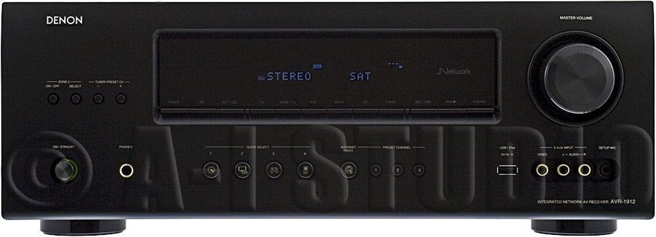 Denon AVR-1912 7.1 Channel Network Streaming A/V Home Theater Receiver (Discontinued by Manufacturer)