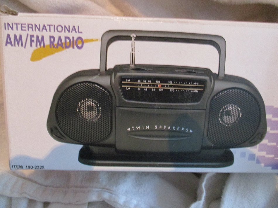 Generation and Portable Am/fm Battery Operated Mini Boom Boxes 2 Pack