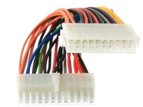 Rosewill 6-Inch 24 pin to 20 Pin Power Cable (RC-6"-PW-24M-20F) N2