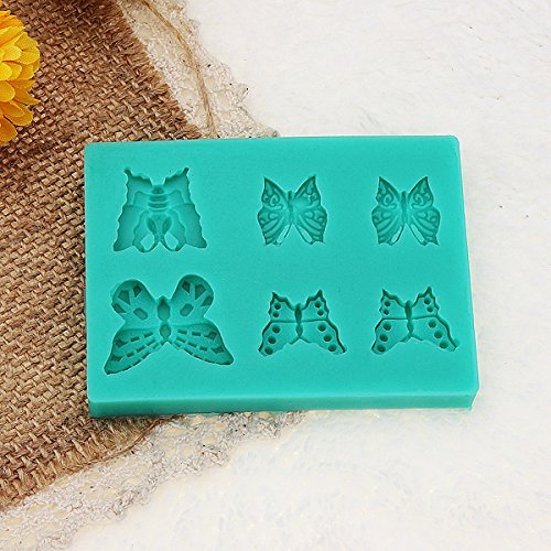 Bluelover Butterfly Chocolate Mold Fondant Pastry Mould Cake Decoration N3