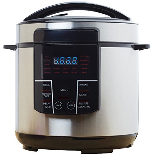 New BRENTWOOD EPC-626 6-Quart Pressure Multicooker