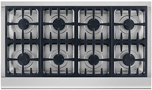 DCS RGV2488L 48" Gas Freestanding Range with 8 Burners, in Stainless Steel N2