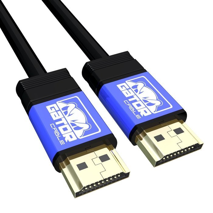 Gator Cable 75 feet Red HDMI Cable with rugged and durable aluminum metal housing High Speed V1.4 Ethernet 3D... N5