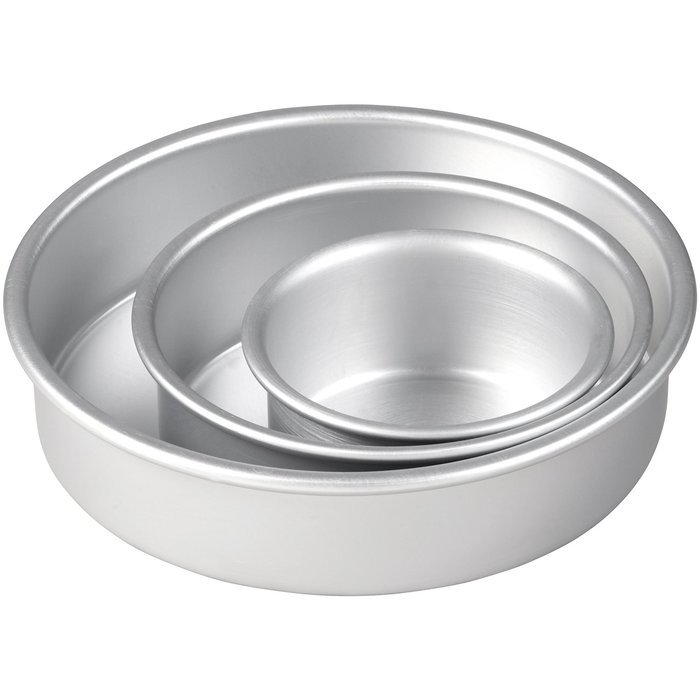 Wilton 2105-0472 Perfect Performance Round Cake Pan Set N3