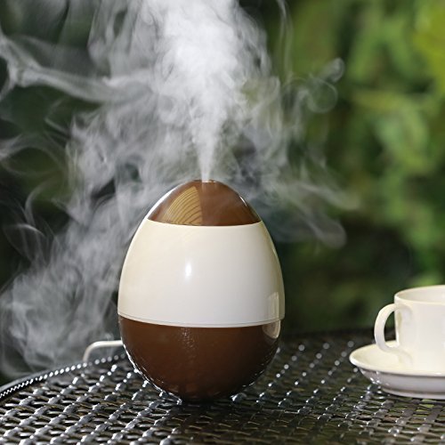 Ultrasonic Humidifiers, Cartoon Egg Tumbler mini USB desktop office humidifier, Cool Mist Whisper-quiet Operation... N2