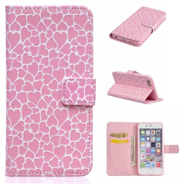 UNEXTATI iPhone 6 / iPhone 6s Case, Premium Wallet Case with Black Cover, Card Slot, Kickstand Function, Magnetic... N27