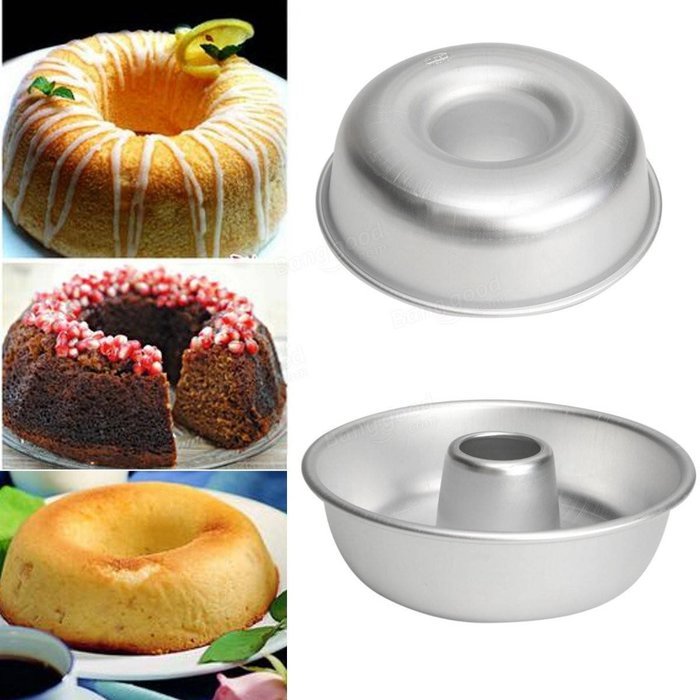 Non-Stick Aluminum Cake Pan Mold Cheese Bread Jelly Pudding Muffin Mould Baking Tool 8 Inch