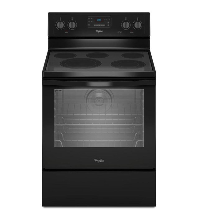 6.4 Cu. Ft. Freestanding Electric Range With Aqualift SELF-CLEAN...