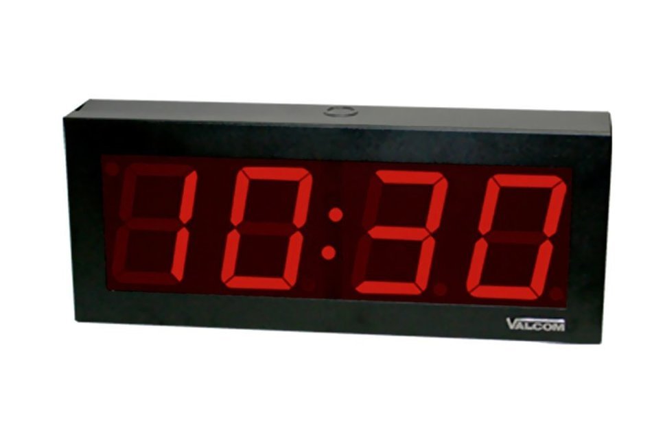Valcom IP PoE 4 Digit 4 Inch Clock