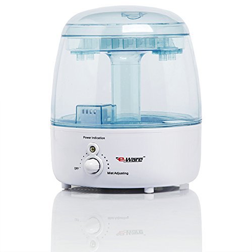 Eware 5K129 One Gallon Noiseless Ultrasonic Humidifier Cool Mist