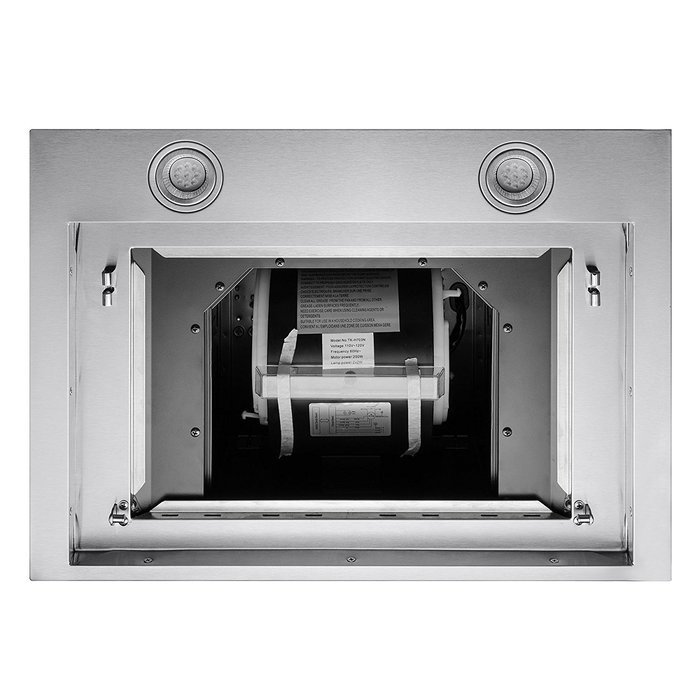 AKDY 36" Wall Mount Stainless Steel Kitchen Cooking Vent LED Display Push Button Control Range Hood N2