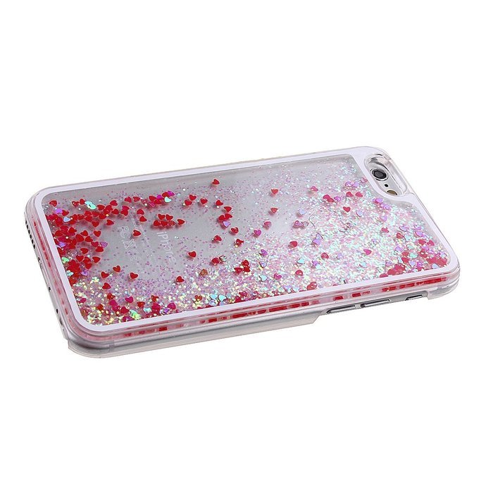 iPhone 7 Case, PHEZEN Christmas Tree Santa Claus Design Cool Quicksand Moving Stars Bling Glitter Floating Dynamic... N43